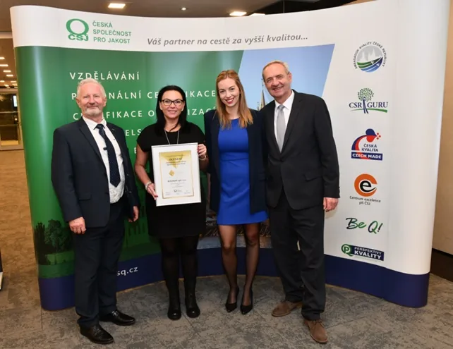 Official presentation of the Quality Innovation Award